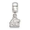 Black Bow Jewelry Sterling Silver Northern Illinois Huskies NCAA Bead Charm - 2 of 4