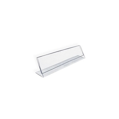 Azar Sign Holders 5 x 7 Clear Acrylic 10/Pack (152722)