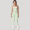 Anna-Kaci Active Women's High Waist Seamless Leggings with Tummy Control and Sculpting Fit for Active or Casual Everyday Wear - 4 of 4