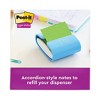 Post-it Dispenser Notes Super Sticky Pop-up 3 x 3 Note Refill, 3" x 3", Playful Primaries Collection Colors, 90 Sheets/Pad, 6 Pads/Pack - image 3 of 4