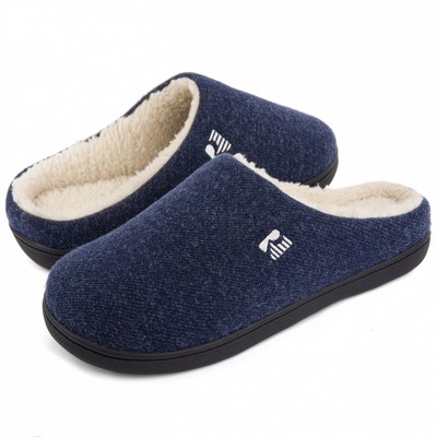 RockDove Men's Evan Faux Shearling Slide Slipper