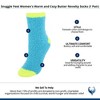 Snuggle Feet Women's Warm and Cozy Butter Novelty Socks  (1 Pair) - 2 of 4