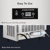 Acekool Commercial Ice Maker - 130Lbs/24H, Stainless Steel Undercounter with 33Lbs Storage, 5x9 Ice Cubes - 3 of 4