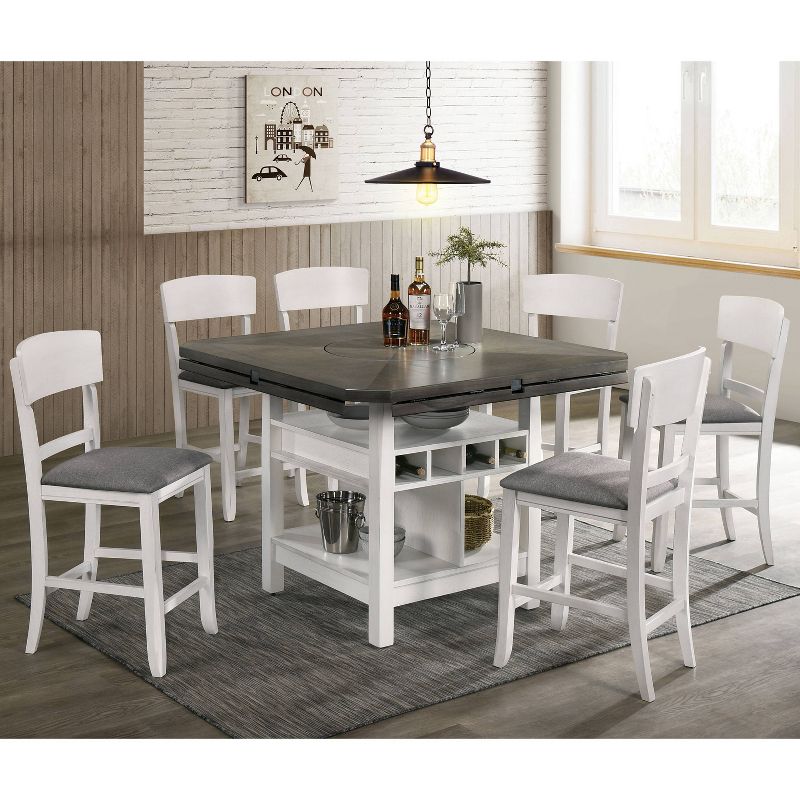 60" Summerland Round Counter Height Dining Table - HOMES: Inside + Out, 5 of 8