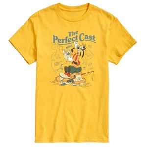 Men's - A Goofy Movie - The Perfect Cast Fishing Short Sleeve Graphic T-Shirt - 1 of 4