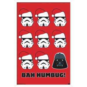 Trends International Star Wars: Saga - Bah Humbug Framed Wall Poster Prints - 1 of 4