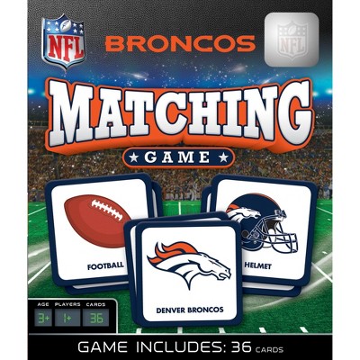 MasterPieces NFL Denver Broncos Matching Game