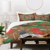 Pimlada Phuapradit Christmas Ornaments Duvet Cover + Pillow Sham(s) - Deny Designs - 3 of 4
