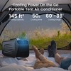 5000 BTU 3-in-1 Portable Air Conditioner with Dehumidifier and Remote Control for Tent, Camping & RV - 2 of 4