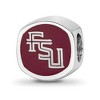 Black Bow Jewelry Sterling Silver Florida State Seminoles NCAA Bead Charm - 4 of 4