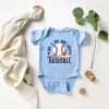 The Juniper Shop Just A Boy Who Loves Baseball Baby Short Sleeve Bodysuit - 3 of 4