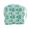 Blazing Needles, 16-inch Spun Polyester Outdoor U-shaped Tufted Chair Cushions (Set of 2) - 2 of 2