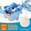 Petbobi Dog Toys Interactive Plush Giggle Ball Squeak Crazy Bouncer Toy for Pets, Blue - 4 of 4