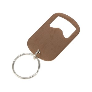 Unique Bargains Bottle Opener Standard Bottle Opener Small Hand Clean Only Stainless Steel 1.22"x1.97" 1Pcs - 1 of 4