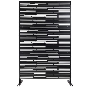 CAVINAS Matrix Metal Decorative Patio Screens, Outdoor & Indoor, Freestanding Decorative Privacy Screen for Deck Balcony Patio - 1 of 4