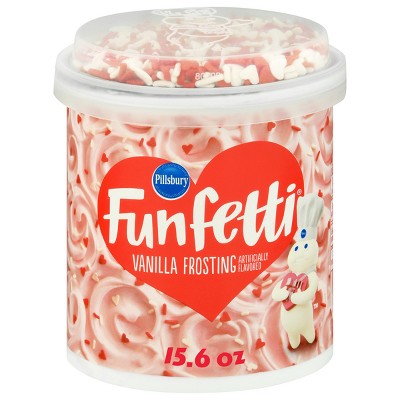 Pillsbury Valentine's Funfetti Frosting - 15.6oz