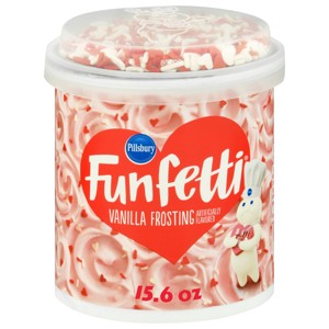 Pillsbury Valentine's Funfetti Frosting - 15.6oz - 1 of 4