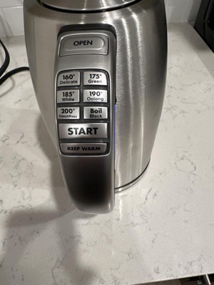 Cuisinart 1.7L Perfectemp Programmable Stainless Steel Electric