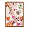 Kate & Laurel All Things Decor 18"x24" Game Night Poker Framed Canvas by Honey Island Studio Bright Gold - 2 of 4