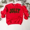 Simply Sage Market Women's Graphic Sweatshirt Jolly Vibes Grunge - 2 of 2