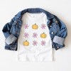 The Juniper Shop Pumpkin And Flowers Kids Short Sleeve Tee - 2 of 2