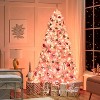 Yaheetech 4.5Ft/6Ft/7.5Ft/9Ft/12Ft Pre-lit Spruce Artificial Christmas Tree with 150 Incandescent Warm White Lights - 2 of 4
