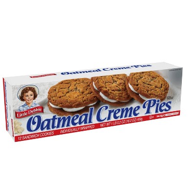 Little Debbie Oatmeal Creme Pies - 12ct/16.2oz