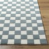 Hauteloom Timin Blue Gray Checkered Area Rug - 2 of 4