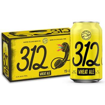 Goose Island 312 Urban Wheat Ale Beer - 15pk/12 fl oz Cans