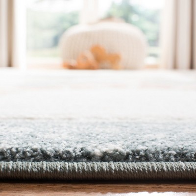 Ivory Square Kids' Animal Playroom Rug, 8' x 8', Synthetic