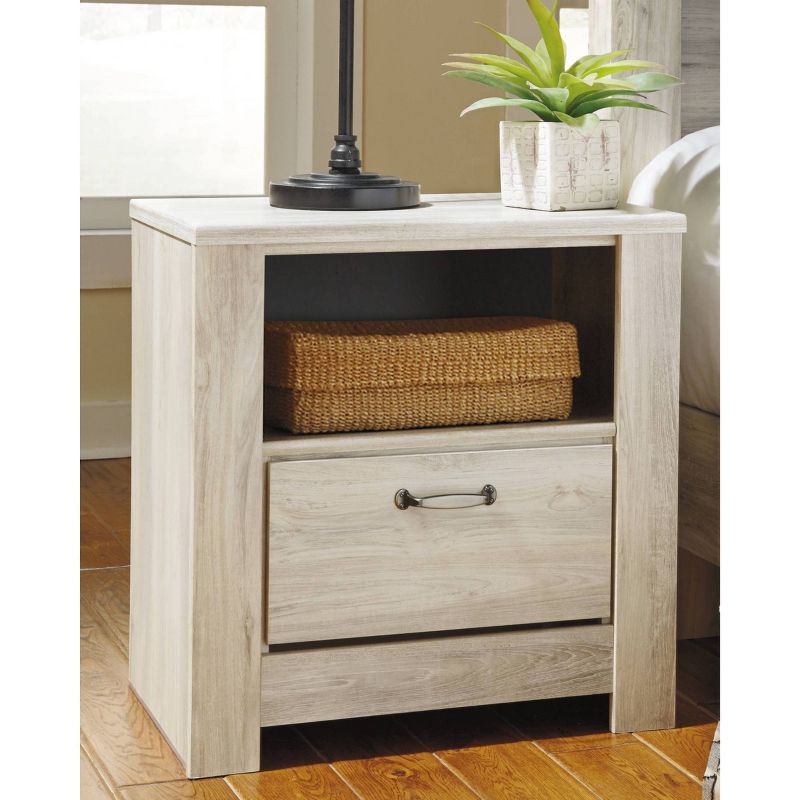 Bellaby One Drawer Nightstand White - Signature Design by Ashley, 3 of 9