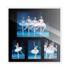 PosterPalooza | White Finish Collage Frame - Black Mat, 20 Frame Sizes to Choose From, UV Acrylic - 4 of 4