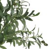 Simulation Tree, Artificial Olive Tree Ornaments, Fake Potted Olive Tree For Modern Home Office Living Room Floor Decor, 5FT - 3 of 4