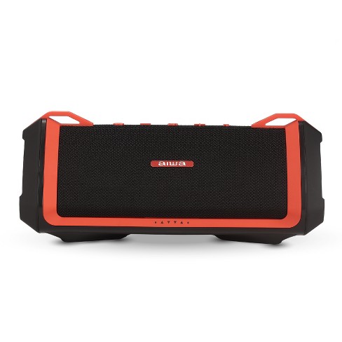 Aiwa Portable Bluetooth Boombox Speaker Ipx7 Waterproof With Multi