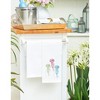 C&F Home Jellyfish Embroidered Cotton Waffle Weave Kitchen Towel - 3 of 3