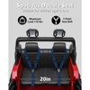 2 Seater Ride on Truck, 24V Battery Powered Electric Vehicle w/Remote Control, LED Lights, Story, Suspension System, MP3, Ride on Toy for 3+ Kids - 2 of 4