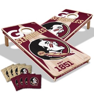 NCAA Florida State Seminoles 2'x4' Wood Toss Game Set - 1 of 4