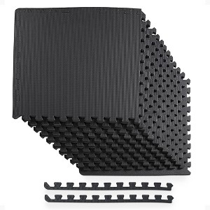 BalanceFrom Fitness Interlocking EVA Foam Exercise Mat Tiles - 1 of 4