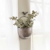 Bird Accent Wall Pocket Silver Gray Metal by Foreside Home & Garden - 2 of 4