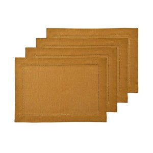 Solino Home Linen Classic Hemstitch Placemats - 1 of 4