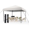 Pop Up Canopy Tent, Waterproof Outdoor Canopy Easy Up Portable Event Tent with 3 Adjustable Heights, 4 Sandbags, 8 Stakes, 4 Ropes - 2 of 4
