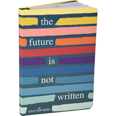 Doctor Who 13th Doctor Journal - The Future Is Not Written - Hardcover Diary Notebook with Bookmark, 160 pages - Gift for Fans