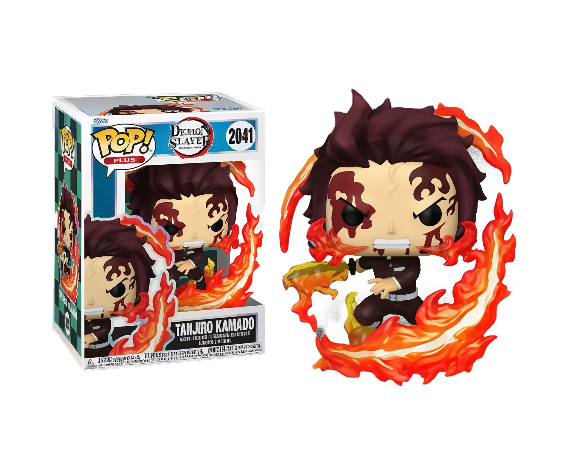 Funko Pop! Demon Slayer: Tanjiro Kamado #2041 Plus
