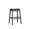 NicBex 24"/32" Bar Stools Set of 2,Counter Height Bar Stools with Nailhead Trim,Bonded Leather Stools for Kitchen Counter & Dining - 2 of 4