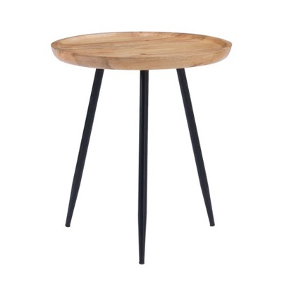 MH London Dilan 23" Solid Wood and Metal Tripin Legs with Round Top