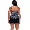 Trimshaper Women's Farrah Swim Romper with Pockets - 3 of 3
