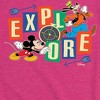 Girls' - Disney - Mickey & Pluto Fitted Short Sleeve Graphic T-Shirt - 2 of 4