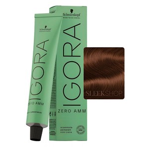 Schwarzkopf Professional Igora Zero AMM Ammonia-Free Permanent Color Creme - Hair Dye Haircolor - 1 of 3