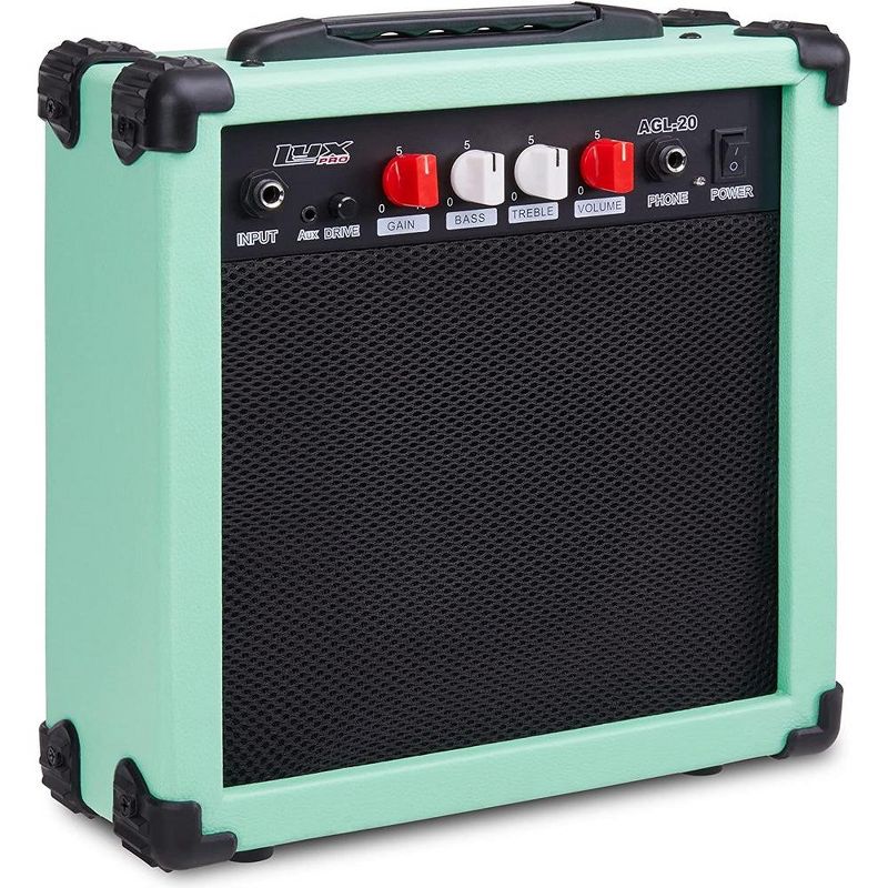 LyxPro Electric Guitar Amp, 20w Portable Mini Amplifier, 5 of 7