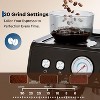 Coucheta 20 Bar Espresso Machine - Stainless Steel with Built-in Grinder, 2.8L Tank & Steam Wand, Dual Color Options for Latte & Cappuccino - 4 of 4